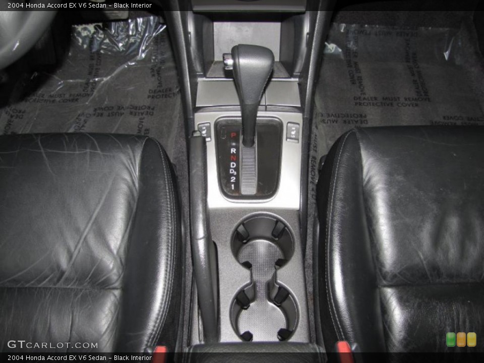 Black Interior Transmission for the 2004 Honda Accord EX V6 Sedan #39783742