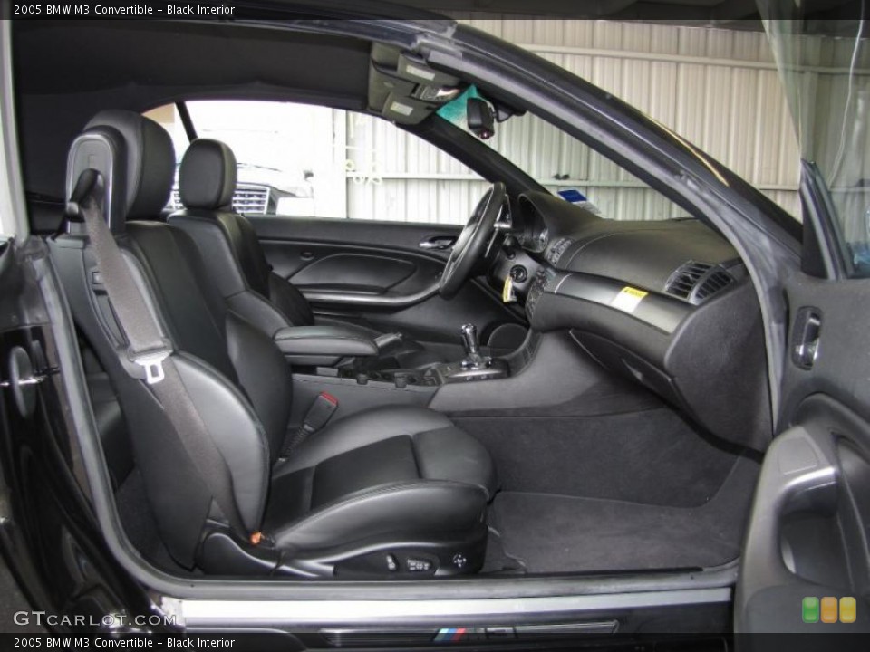 Black Interior Photo for the 2005 BMW M3 Convertible #39783986