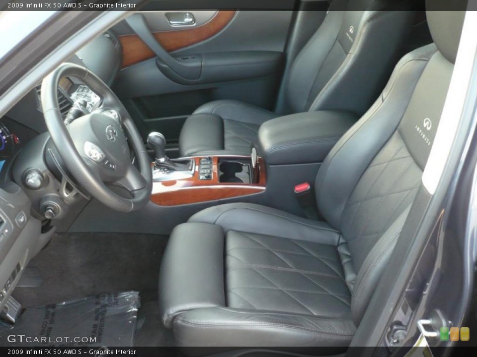 Graphite Interior Photo for the 2009 Infiniti FX 50 AWD S #39784294