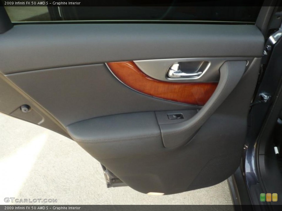 Graphite Interior Door Panel for the 2009 Infiniti FX 50 AWD S #39784310