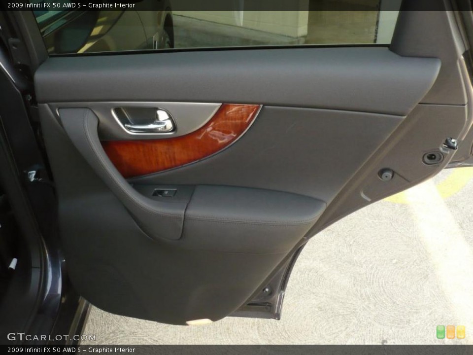 Graphite Interior Door Panel for the 2009 Infiniti FX 50 AWD S #39784374