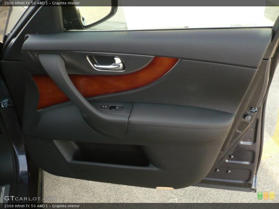Graphite Interior Door Panel for the 2009 Infiniti FX 50 AWD S #39784390