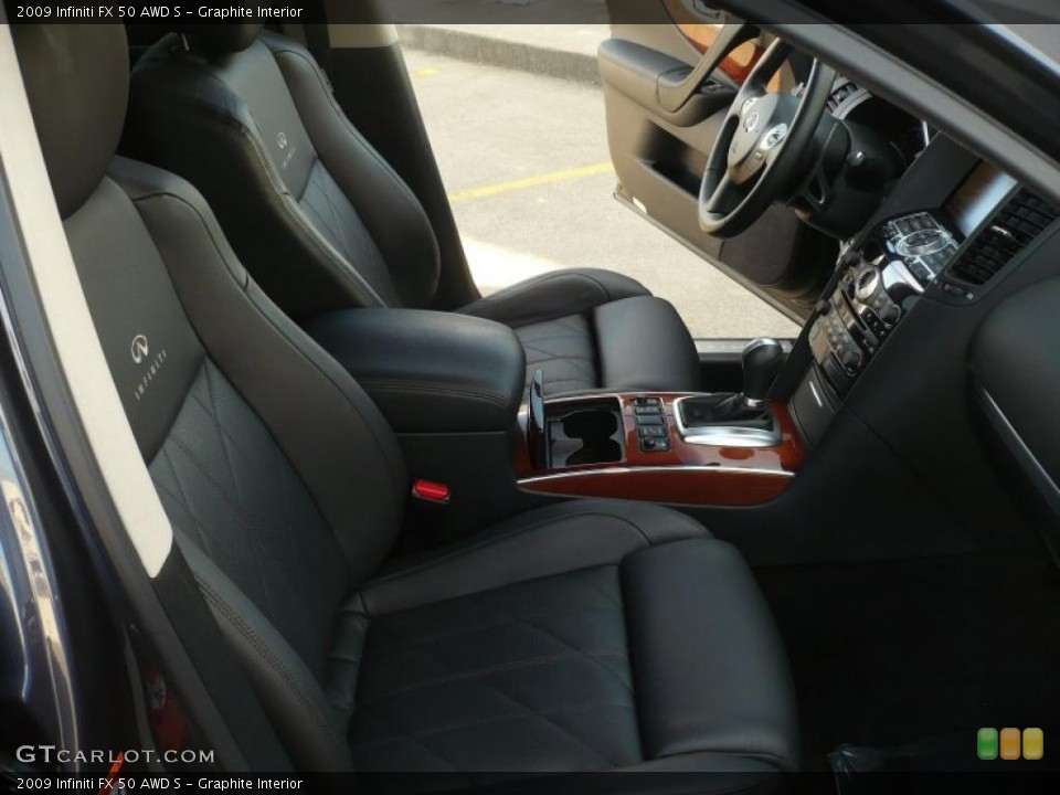 Graphite Interior Photo for the 2009 Infiniti FX 50 AWD S #39784398