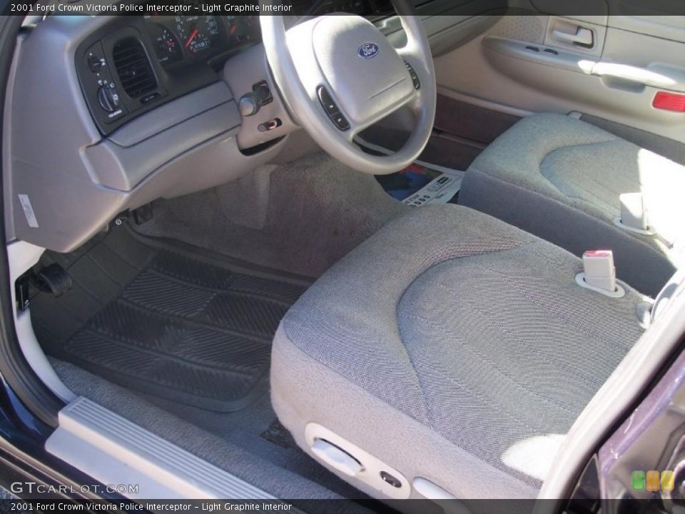Light Graphite Interior Photo for the 2001 Ford Crown Victoria Police Interceptor #39785378