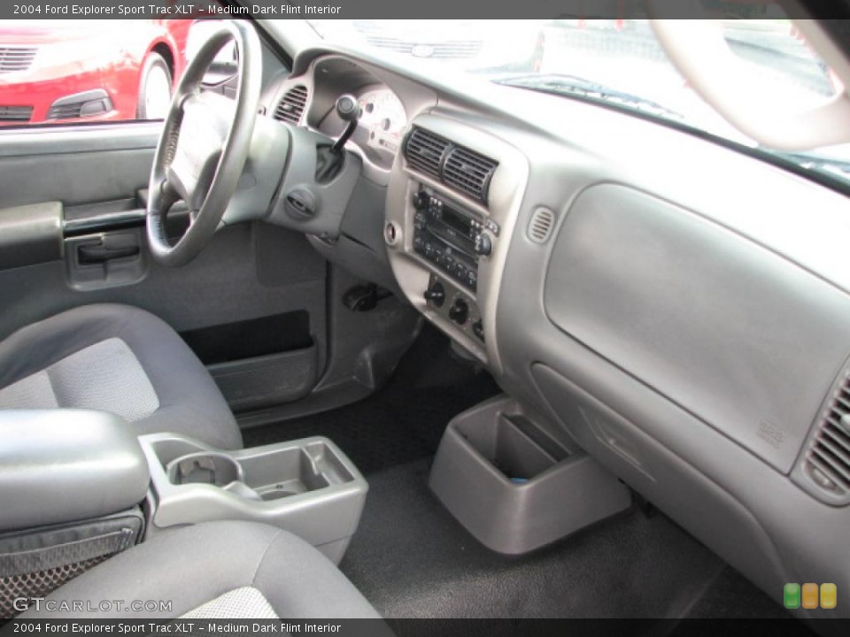 Medium Dark Flint Interior Dashboard for the 2004 Ford Explorer Sport Trac XLT #39785758