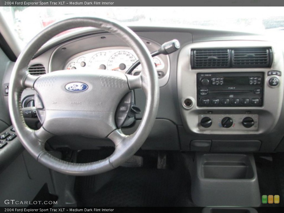 Medium Dark Flint Interior Controls for the 2004 Ford Explorer Sport Trac XLT #39785826