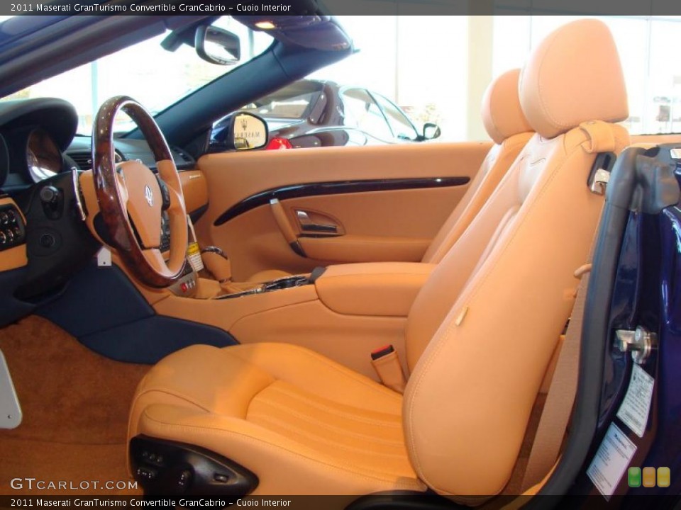 Cuoio Interior Photo for the 2011 Maserati GranTurismo Convertible GranCabrio #39786470