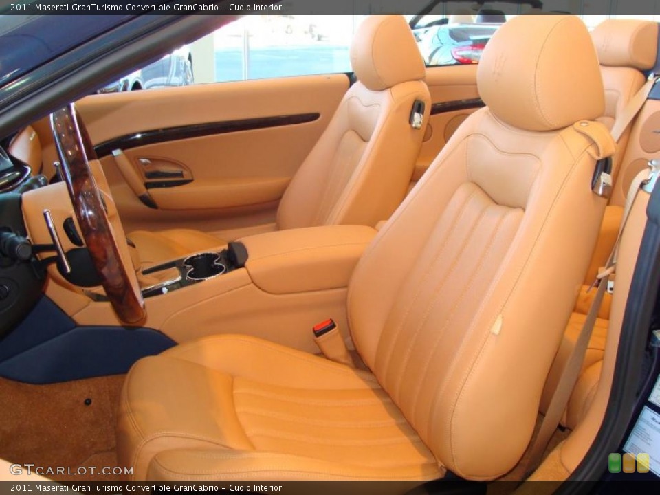 Cuoio Interior Photo for the 2011 Maserati GranTurismo Convertible GranCabrio #39786518