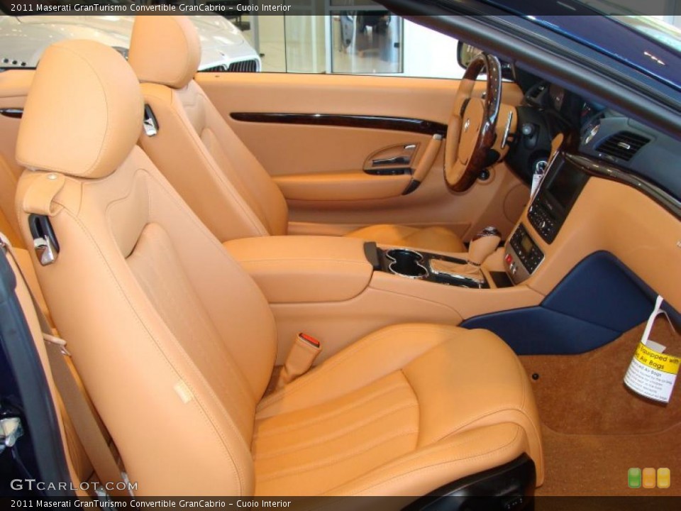 Cuoio Interior Photo for the 2011 Maserati GranTurismo Convertible GranCabrio #39786534