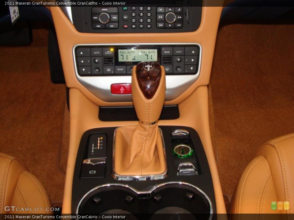 Cuoio Interior Transmission for the 2011 Maserati GranTurismo Convertible GranCabrio #39786626
