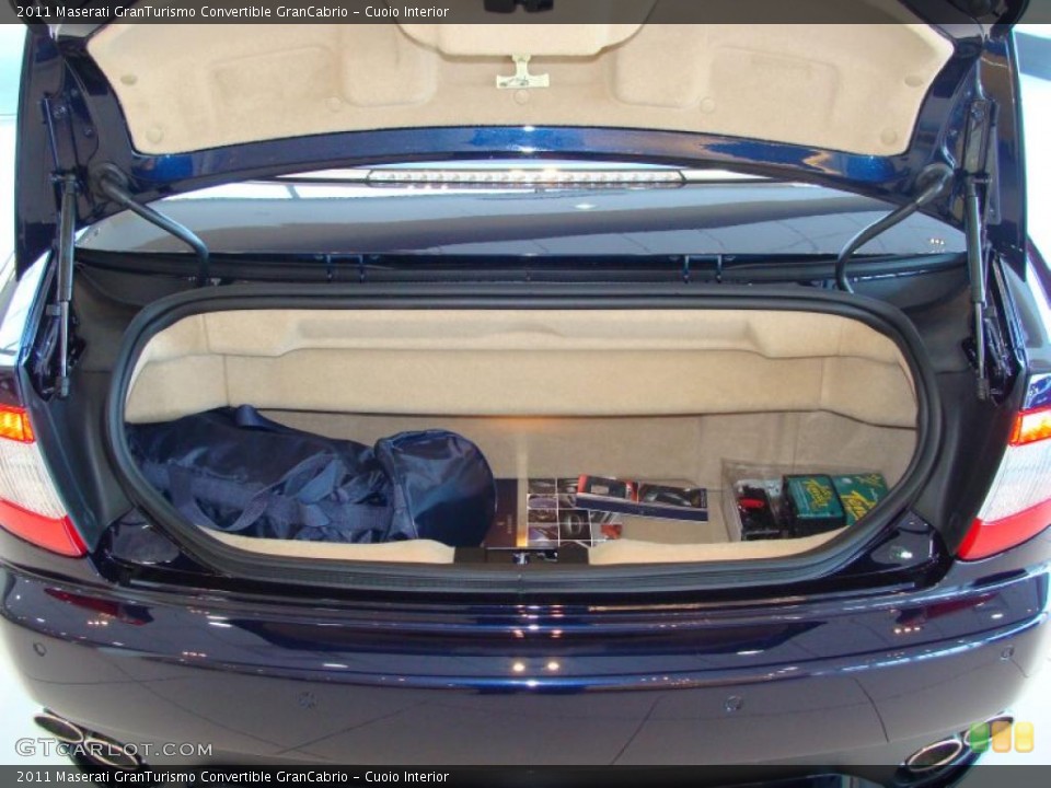 Cuoio Interior Trunk for the 2011 Maserati GranTurismo Convertible GranCabrio #39786654