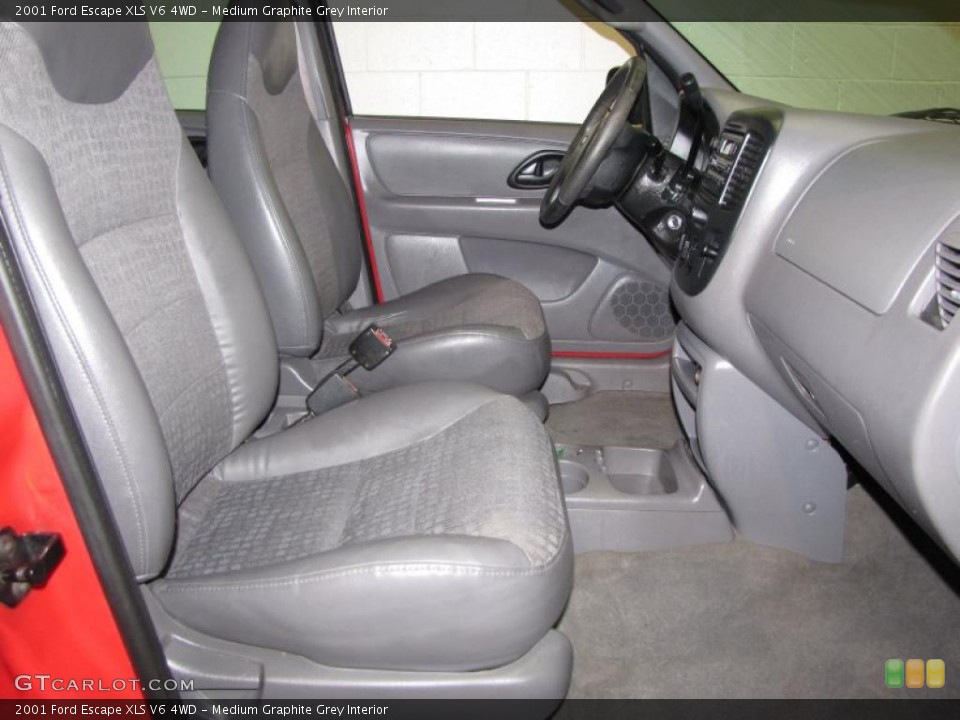 Medium Graphite Grey Interior Photo for the 2001 Ford Escape XLS V6 4WD #39788526
