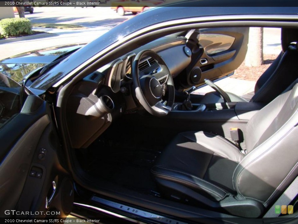 Black Interior Photo for the 2010 Chevrolet Camaro SS/RS Coupe #39789382
