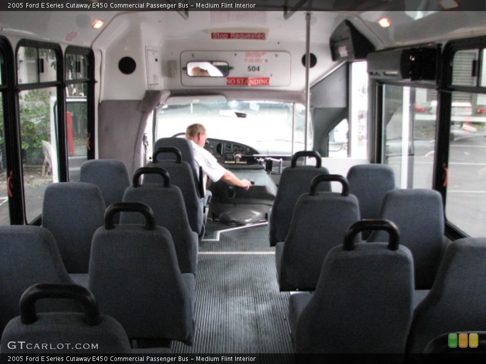 Medium Flint Interior Photo for the 2005 Ford E Series Cutaway E450 Commercial Passenger Bus #39790774