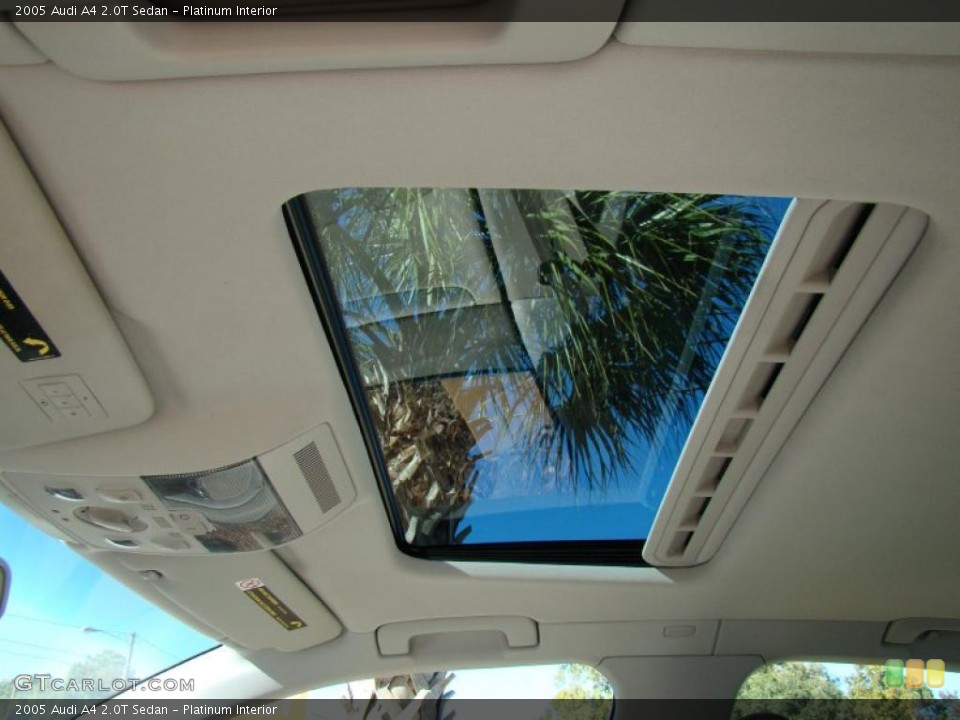Platinum Interior Sunroof for the 2005 Audi A4 2.0T Sedan #39792050