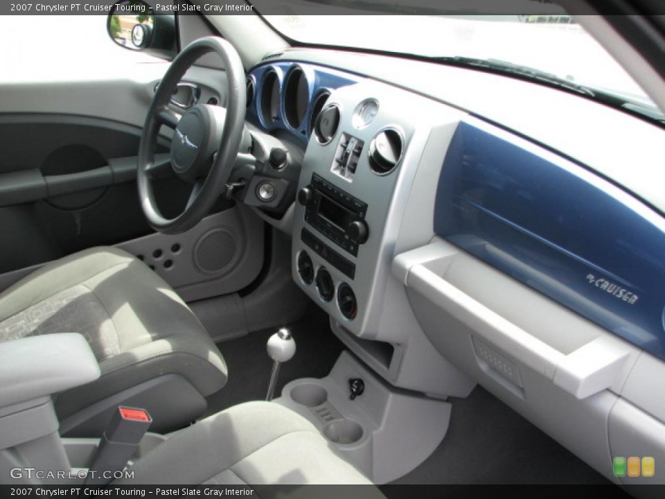 Pastel Slate Gray Interior Dashboard for the 2007 Chrysler PT Cruiser Touring #39793622