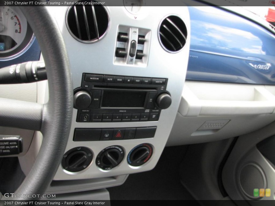 Pastel Slate Gray Interior Controls for the 2007 Chrysler PT Cruiser Touring #39793718