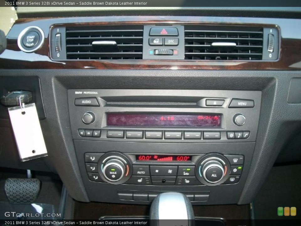 Saddle Brown Dakota Leather Interior Controls for the 2011 BMW 3 Series 328i xDrive Sedan #39794862