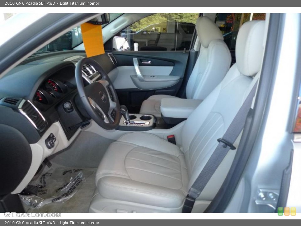 Light Titanium Interior Photo for the 2010 GMC Acadia SLT AWD #39795226