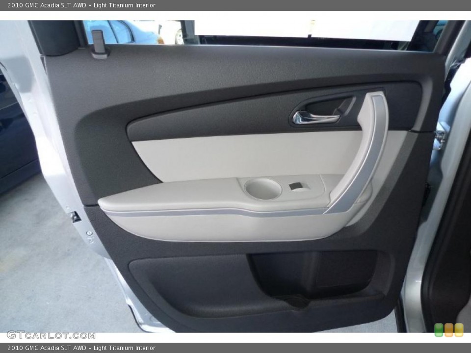 Light Titanium Interior Door Panel for the 2010 GMC Acadia SLT AWD #39795594