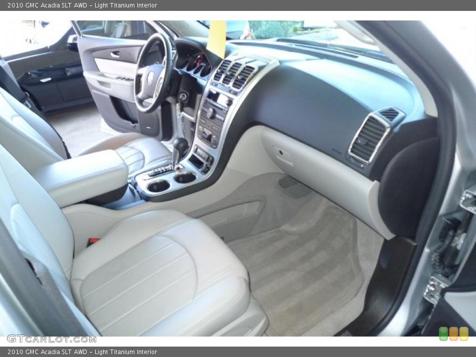 Light Titanium Interior Dashboard for the 2010 GMC Acadia SLT AWD #39795654