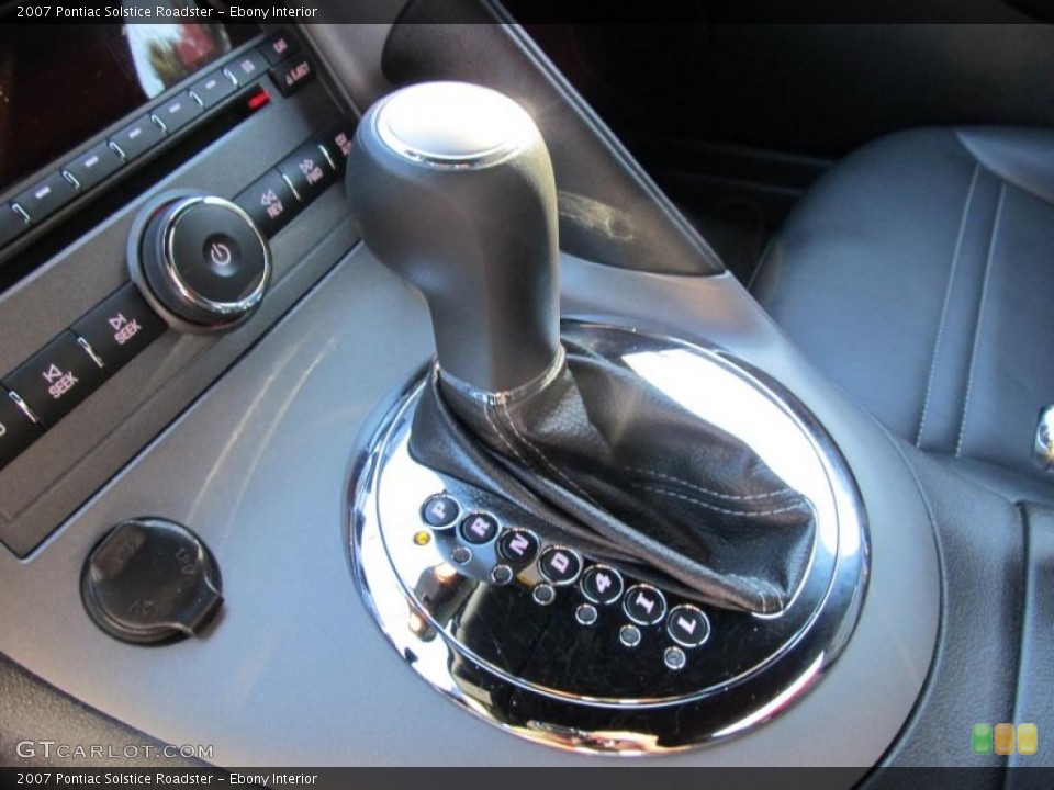 Ebony Interior Transmission for the 2007 Pontiac Solstice Roadster #39799062