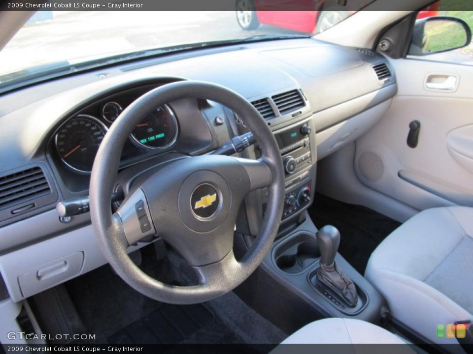 Gray Interior Prime Interior for the 2009 Chevrolet Cobalt LS Coupe #39799338