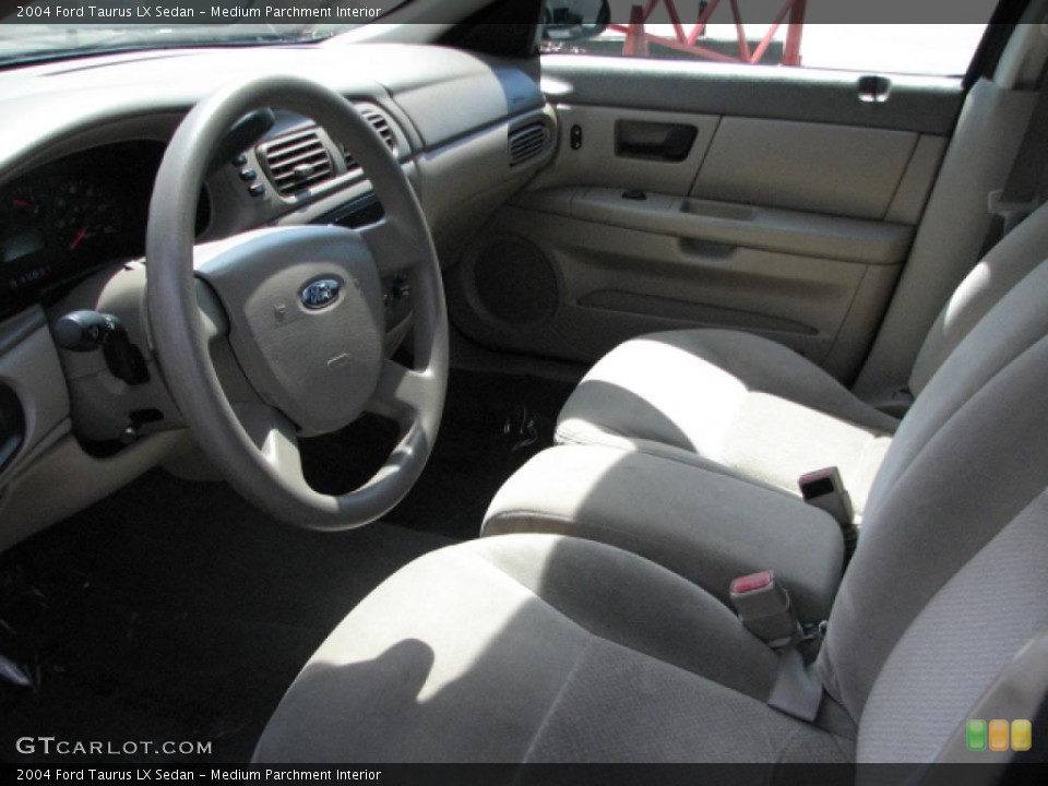 Medium Parchment Interior Photo for the 2004 Ford Taurus LX Sedan #39800684