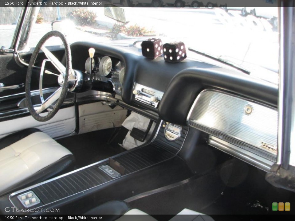 Black/White Interior Dashboard for the 1960 Ford Thunderbird Hardtop #39803580