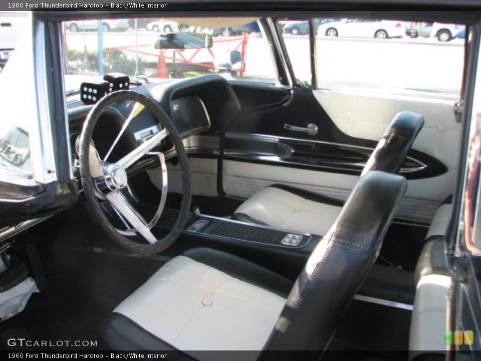 Black/White Interior Photo for the 1960 Ford Thunderbird Hardtop #39803596