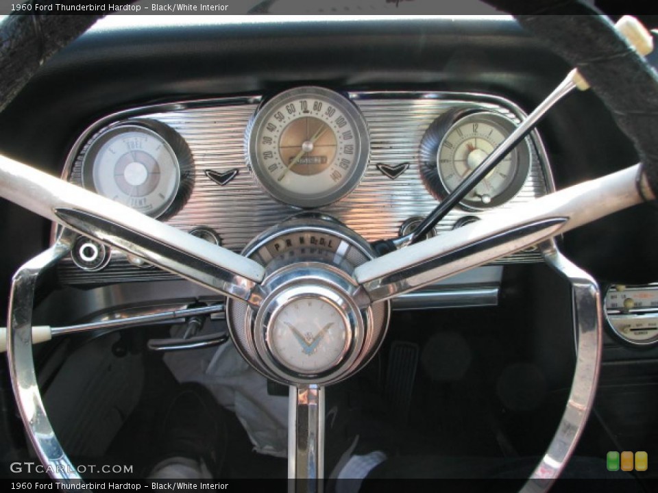Black/White Interior Transmission for the 1960 Ford Thunderbird Hardtop #39803632