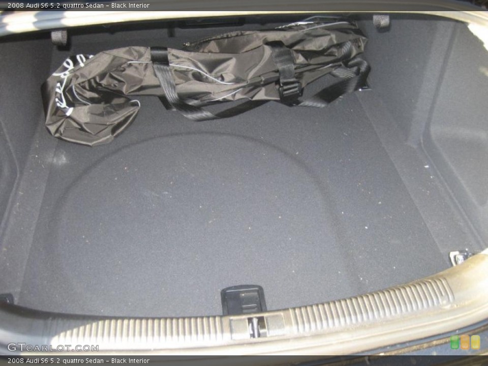 Black Interior Trunk for the 2008 Audi S6 5.2 quattro Sedan #39804404