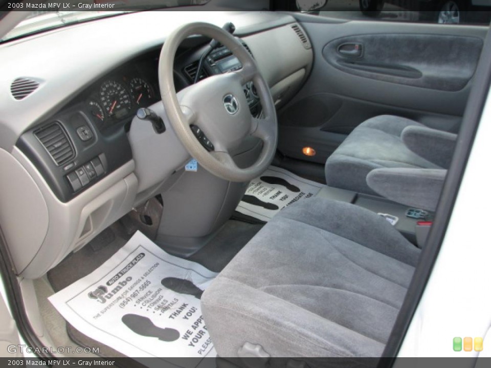 Gray Interior Photo for the 2003 Mazda MPV LX #39806120