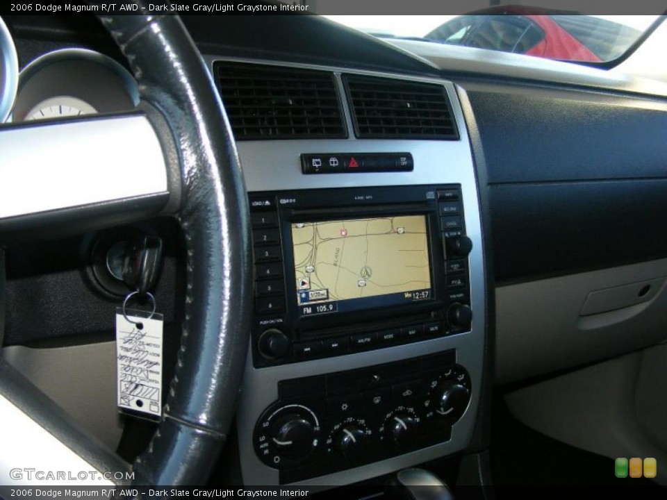 Dark Slate Gray/Light Graystone Interior Navigation for the 2006 Dodge Magnum R/T AWD #39806388