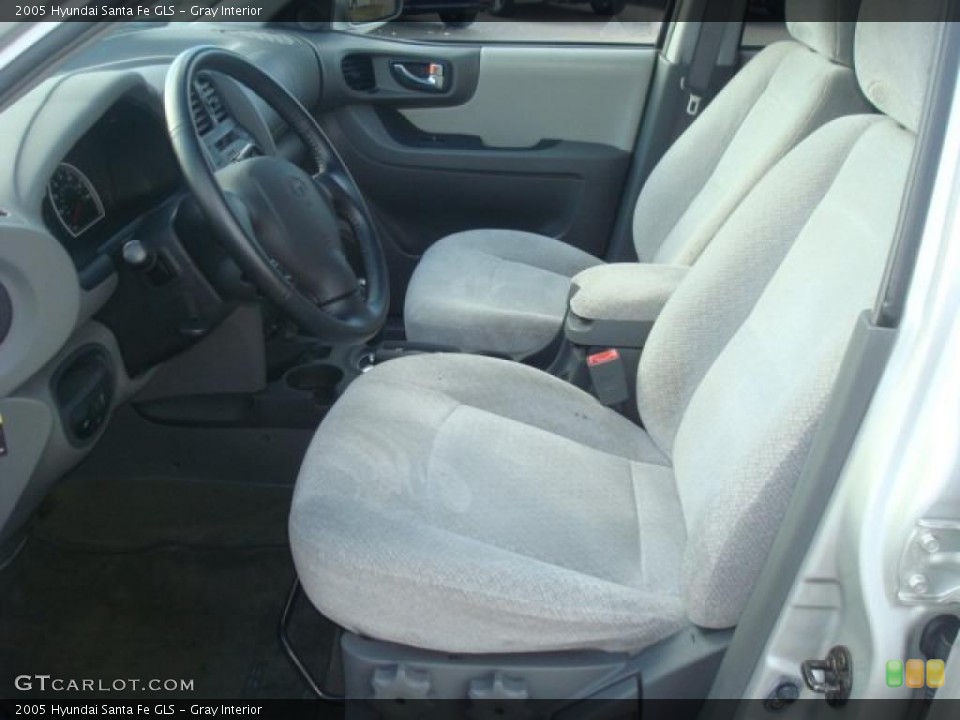 Gray Interior Photo for the 2005 Hyundai Santa Fe GLS #39806660