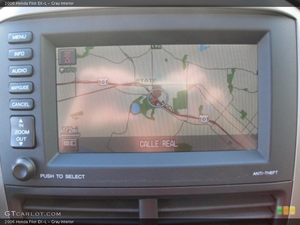 Gray Interior Navigation for the 2006 Honda Pilot EX-L #39807624