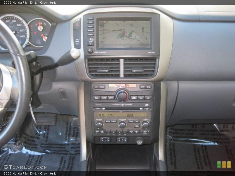 Gray Interior Controls for the 2006 Honda Pilot EX-L #39807636