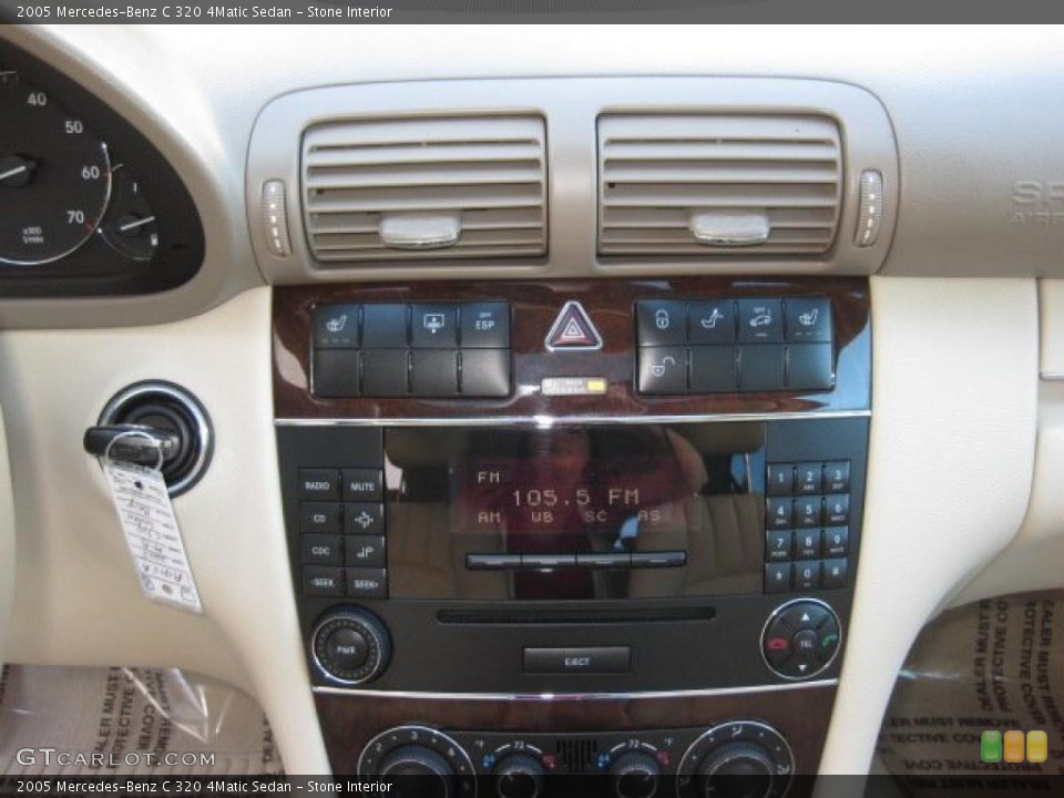 Stone Interior Controls for the 2005 Mercedes-Benz C 320 4Matic Sedan #39807888