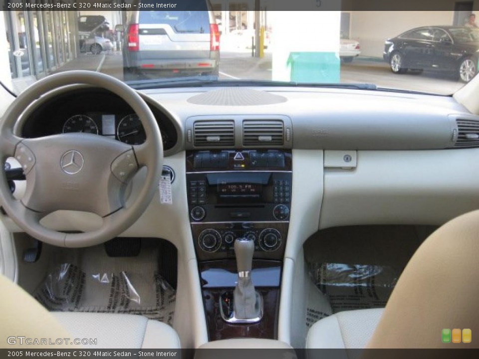 Stone Interior Dashboard for the 2005 Mercedes-Benz C 320 4Matic Sedan #39807916