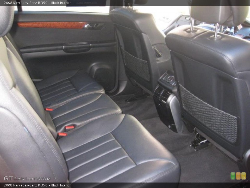 Black Interior Photo for the 2008 Mercedes-Benz R 350 #39808125