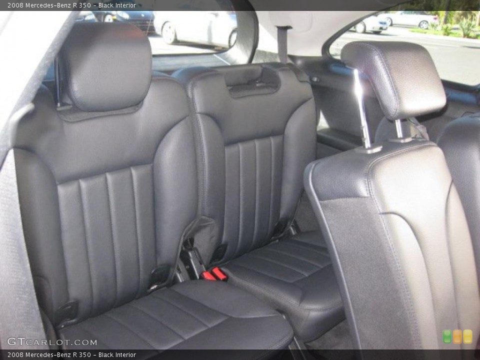 Black Interior Photo for the 2008 Mercedes-Benz R 350 #39808141