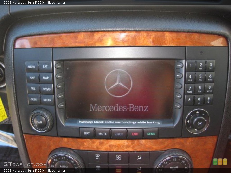 Black Interior Navigation for the 2008 Mercedes-Benz R 350 #39808169