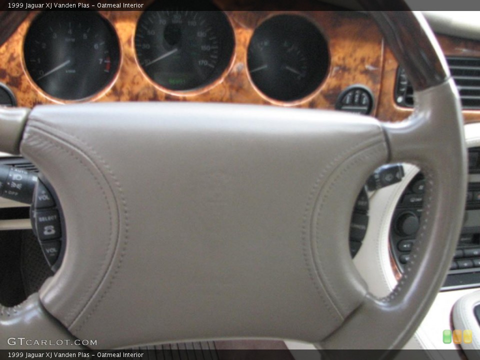 Oatmeal Interior Steering Wheel for the 1999 Jaguar XJ Vanden Plas #39808394
