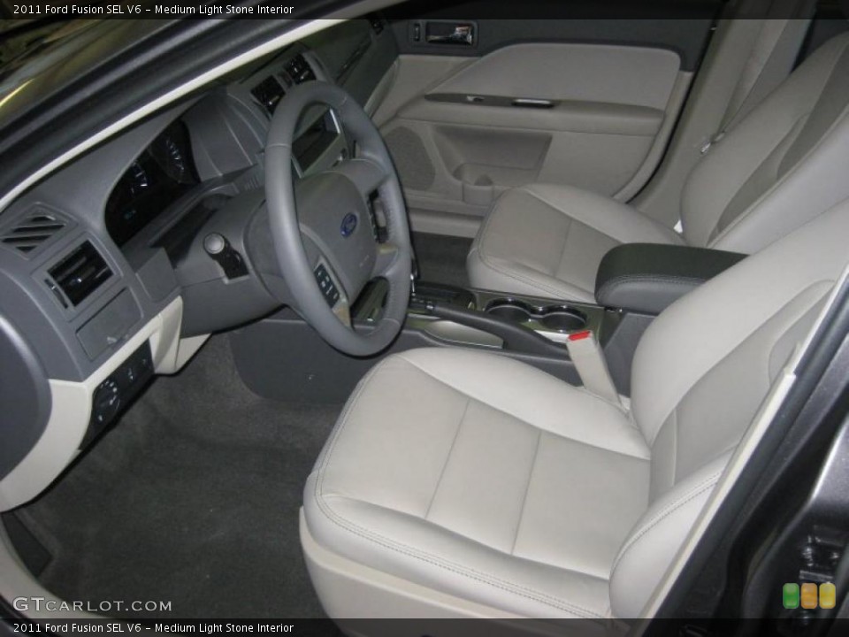 Medium Light Stone Interior Photo for the 2011 Ford Fusion SEL V6 #39809859