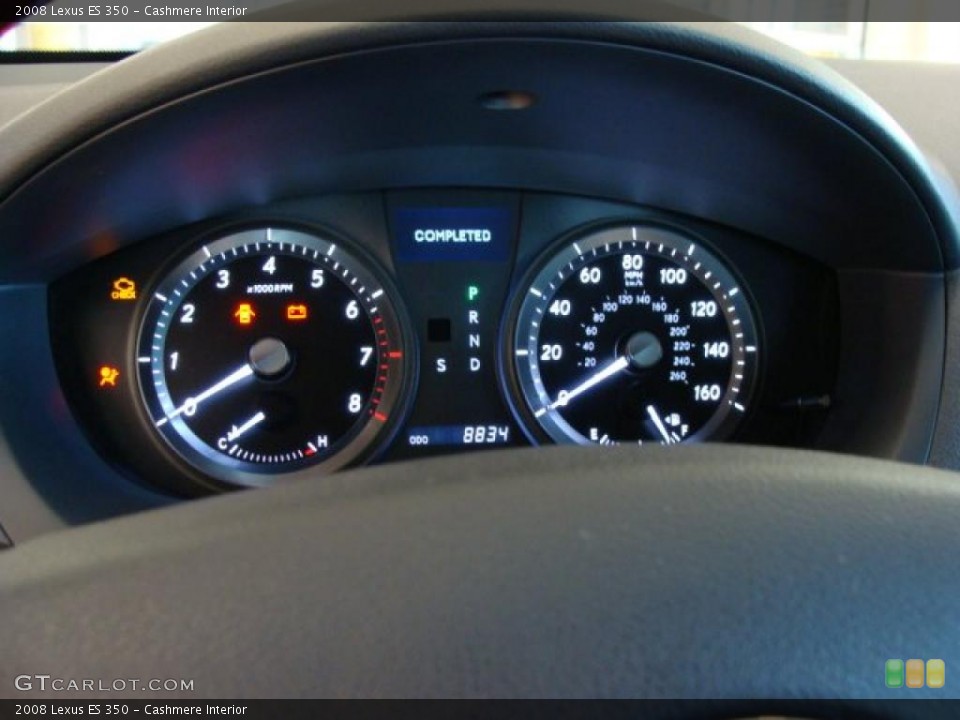 Cashmere Interior Gauges for the 2008 Lexus ES 350 #39810471