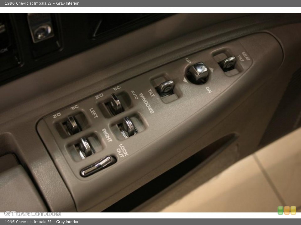 Gray Interior Controls for the 1996 Chevrolet Impala SS #39811787