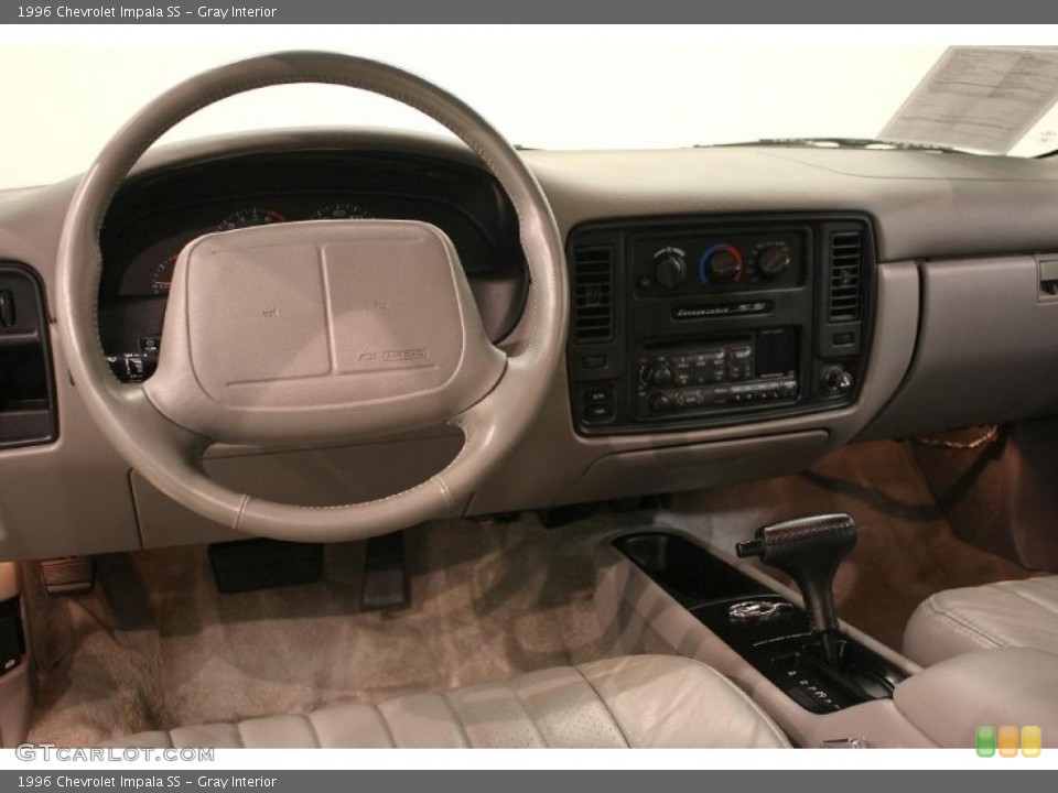 Gray Interior Prime Interior for the 1996 Chevrolet Impala SS #39811863