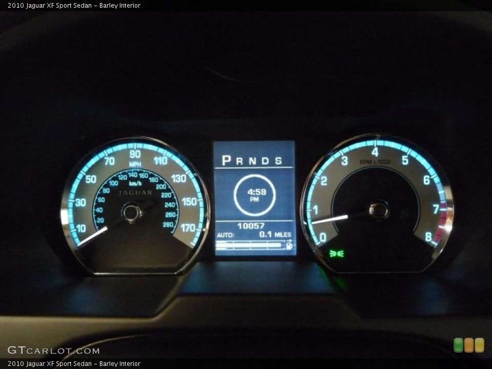 Barley Interior Gauges for the 2010 Jaguar XF Sport Sedan #39817432