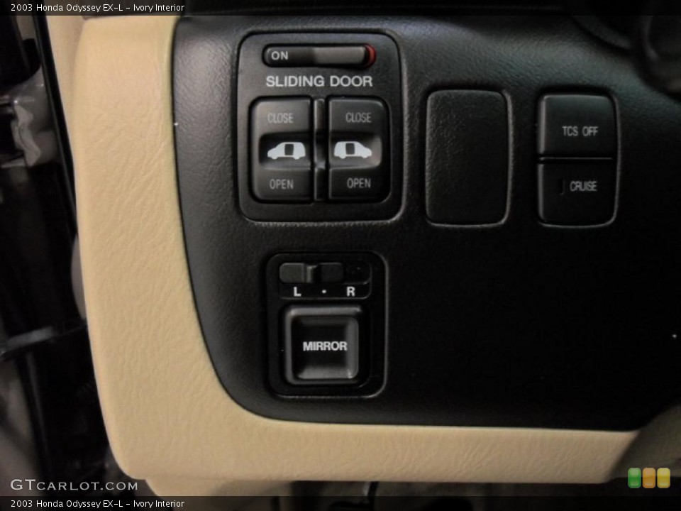 Ivory Interior Controls for the 2003 Honda Odyssey EX-L #39819604