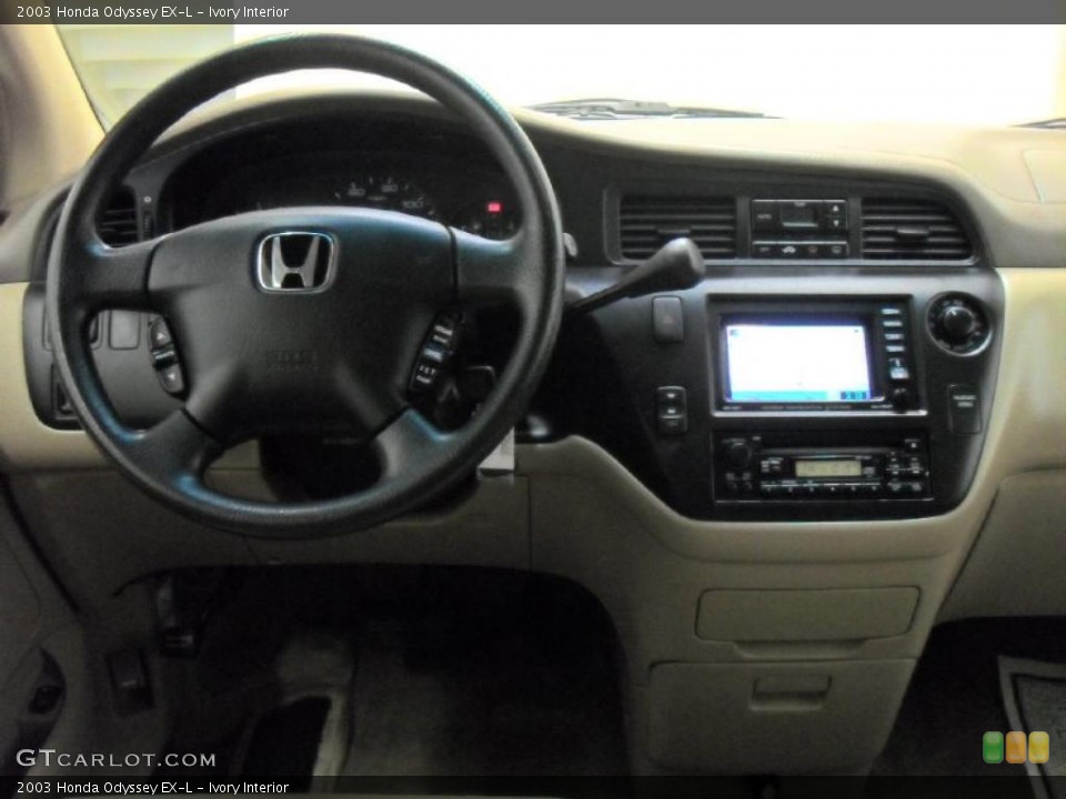 Ivory Interior Dashboard for the 2003 Honda Odyssey EX-L #39819688